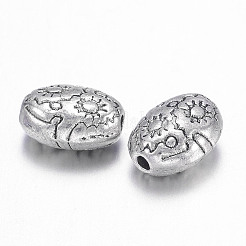 Tibetan Style Alloy Beads&nbsp;X-LF0559Y-NF