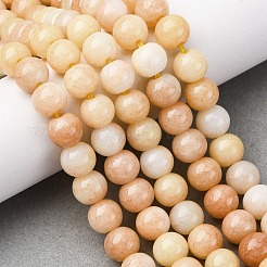 Ombre Effect Dyed Glass Beads Strands&nbsp;GLAA-T031-01O-07