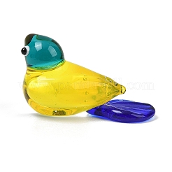 Handmade Lampwork Bird Figurine&nbsp;GL-CBAE714-01