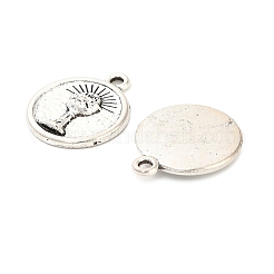 Tibetan Style Alloy Pendants&nbsp;FIND-C083-01AS