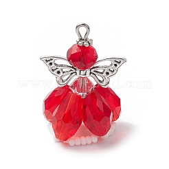 Faceted Glass Pendants&nbsp;PALLOY-MZ00583