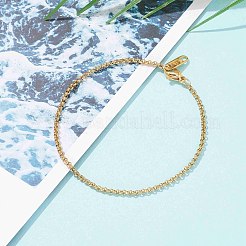 304 Stainless Steel Rolo Chain Bracelets&nbsp;X-BJEW-JB06029