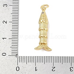 Brass Micro Pave Cubic Zirconia Pendants&nbsp;KK-Q028-69G-02