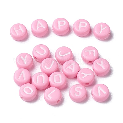 Opaque Acrylic Beads&nbsp;MACR-S273-11G-1