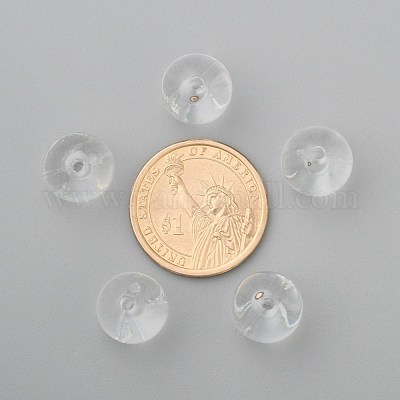 アクリルビーズ  ラウンド  透明  14mm  穴：2mm  約314個/500g&nbsp;PL528-1