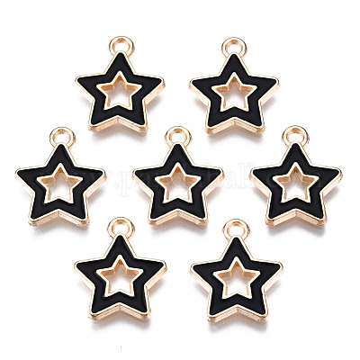 Alloy Enamel Pendants&nbsp;ENAM-S121-027A-1