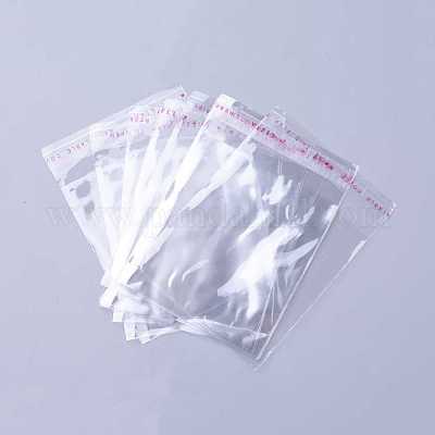 セロハンのOPP袋  長方形  透明  10x7cm  一方的な厚さ：0.02mm  内寸：約8x7cm&nbsp;OPC-R002-1