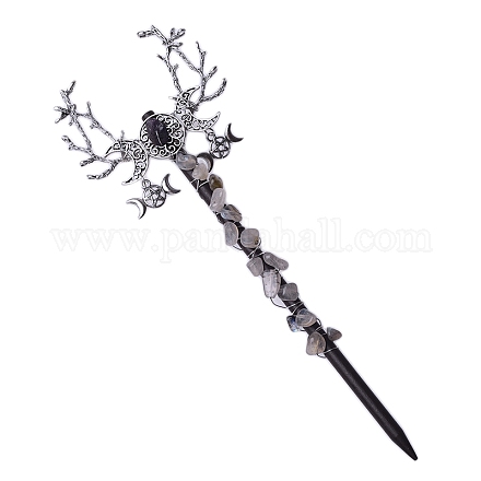 Triple Moon Labradorite Magic Wand&nbsp;PW-WG27908-05-1