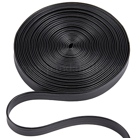 Soft Flat Imitation Leather Cord LC-WH0006-02D-01-1