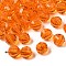 K9 Glass, Imitation Austrian Crystal Beads, Grade AAA, Faceted, Round, Dark Orange, 10mm, Hole: 0.9~1mm