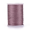 Polyester Metallic Thread, Flamingo, 1mm, about 7 yards/roll