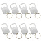 8Pcs Stainless Steel Keychains, Bottle Opener, 75mm
