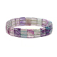 Natural Fluorite Gemstone Stretch Bracelets&nbsp;BJEW-F406-B06-3