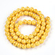 Natural Mashan Jade Beads Strands&nbsp;G-A255-A01-02D-2