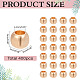 400Pcs Brass Beads&nbsp;KK-ME0001-66-2