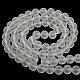 Baking Paint Transparent Glass Bead Strands&nbsp;GLAA-S031-10mm-13-3