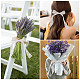 20mのポリエステルリボン  花  ホワイト  1-5/8インチ（40mm）&nbsp;SRIB-TA0001-30B-8