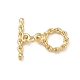 Brass Toggle Clasp&nbsp;KK-D289-53B-G-1