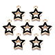 Alloy Enamel Pendants&nbsp;ENAM-S121-027A-1