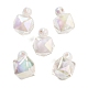 UV Plating Opaque Acrylic Pendants&nbsp;OACR-S142-03C-1