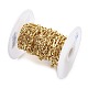 Brass Rectangle Link Chains&nbsp;KK-C251-28G-2