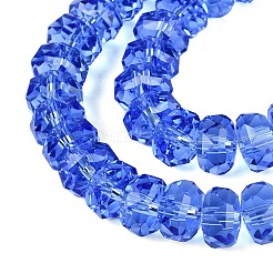 Transparent Glass Beads Strands&nbsp;GLAA-Q114-01A-A09