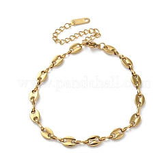 316 Surgical Stainless Steel Chain Bracelets&nbsp;BJEW-P349-03C-G
