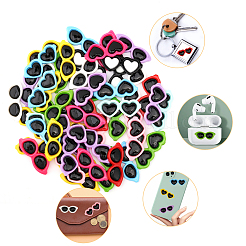 100Pcs 20 Colors Opaque Resin Cabochons&nbsp;RESI-GL0001-05