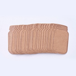 クラフト紙の値札  ボトル  バリーウッド  6.5x3.5x0.05cm  穴：0.4のCM&nbsp;DIY-WH0143-40