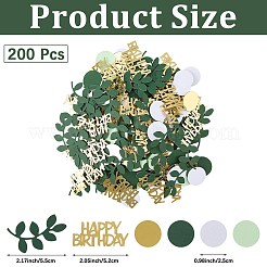 200Pcs Paper Confetti&nbsp;AJEW-CP0010-78A