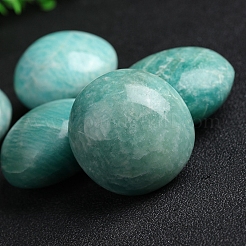 Natural Amazonite Palm Stones&nbsp;PW-WG58179-01