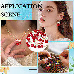 20Pcs Resin Imitation Fruit Pendants&nbsp;KK-ME0003-45