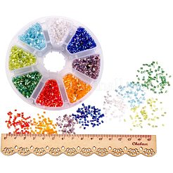 Two Cut Glass Seed Beads&nbsp;SEED-PH0008-04