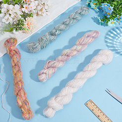 4 Rolls 4 Colors Gradient Mohair Yarn&nbsp;OCOR-CY0004-09B