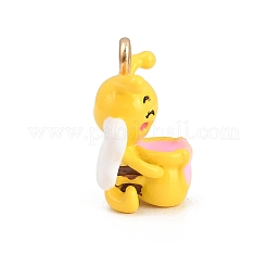 Alloy Enamel Pendants&nbsp;ENAM-D320-02C