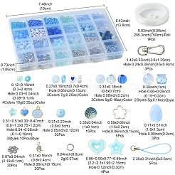 Ocean Color DIY Mobile Phone Strap Making Kit&nbsp;DIY-FS0006-56