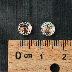 プレシオサ®クリスタルビーズ  チェコクリスタル  451 19 002 ベラトリックス  00030 200 クリスタル アブ  6mm  穴：1.2mm&nbsp;Y-PRC-BC6-00030-200