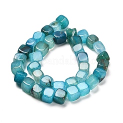 Natural Dragon Veins Agate Beads Strands&nbsp;G-NH0018-A04-01