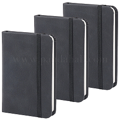 3Pcs Rectangle PU Leather  Notebook&nbsp;AJEW-CL0003-36A