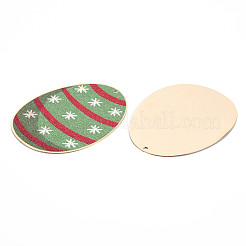 Spray Painted Brass Pendants&nbsp;KK-N223-20-02-NR