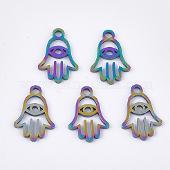 Ion Plating(IP) 201 Stainless Steel Charms&nbsp;STAS-Q201-JN187