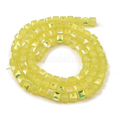 Baking Paint Glass Beads Strands&nbsp;DGLA-D001-05F