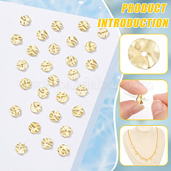 50Pcs Brass Beads&nbsp;KK-BC0013-25A