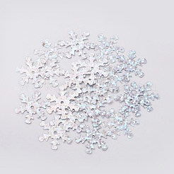 Ornament Accessories Plastic Paillette/Sequins Beads&nbsp;PVC-E001-04-LS02