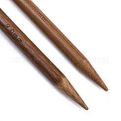 竹の先のとがった編み針（dpns）  ペルー  250x9mm  4個/袋&nbsp;TOOL-R047-9.0mm-03