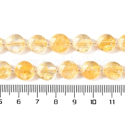 Heated Natural Citrine Beads Strands&nbsp;G-N342-17