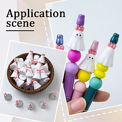 8Pcs Silicone Focal Beads&nbsp;SIL-SP0001-17