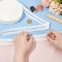 Cotton Flower Lace Ribbon&nbsp;DIY-WH0568-87