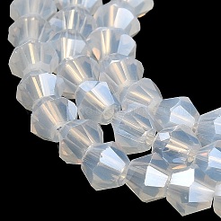 Imitation Jade Electroplate Glass Beads Strands&nbsp;LS-EGLA-A039-J2mm-A05