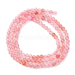 Natural Strawberry Quartz Beads Strands&nbsp;G-C226-B04-3mm